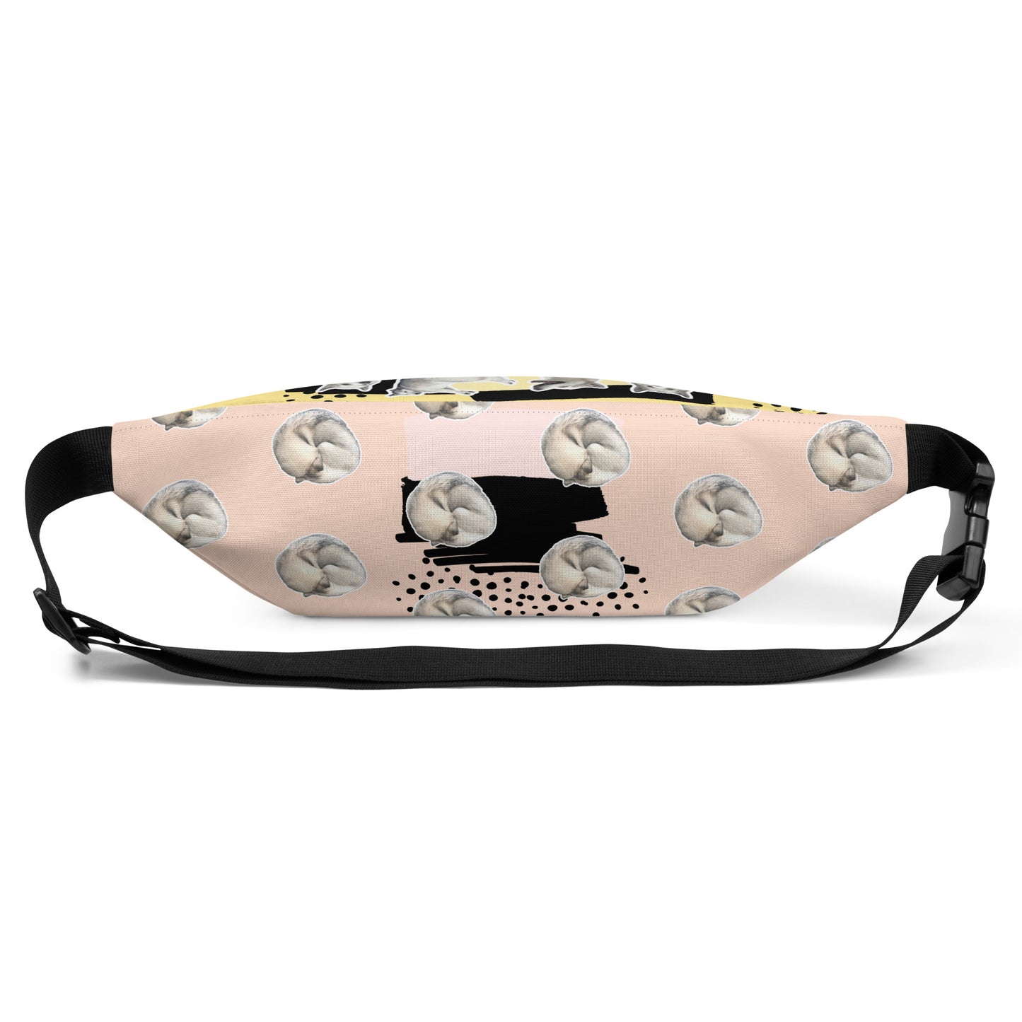 Fanny Pack with FUJI THE HUSKY print all-over