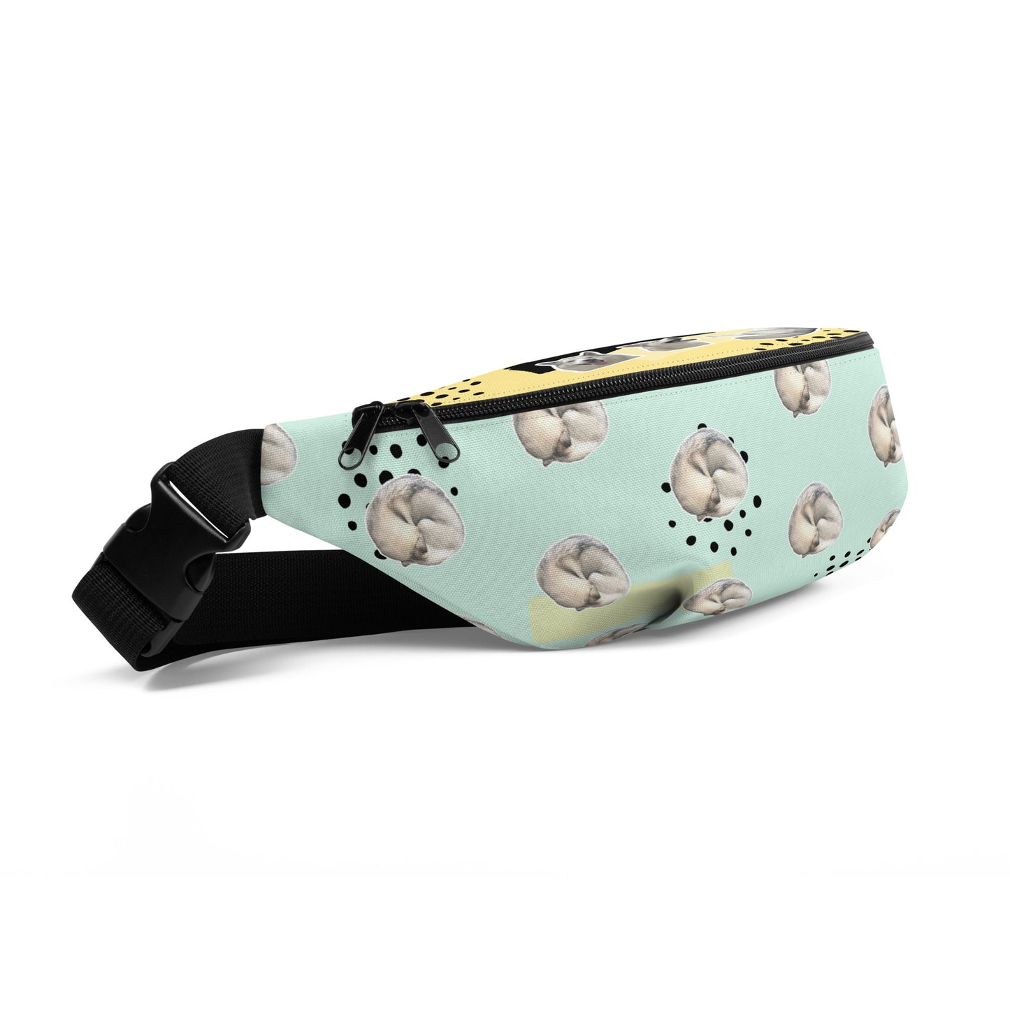 Fanny Pack with FUJI THE HUSKY print all-over