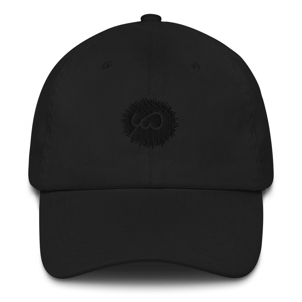 Black Cap- Front Design with an Black Embroidery of Uniwari Logo- Back Design with an Black Embroidery of Uniwari Logo