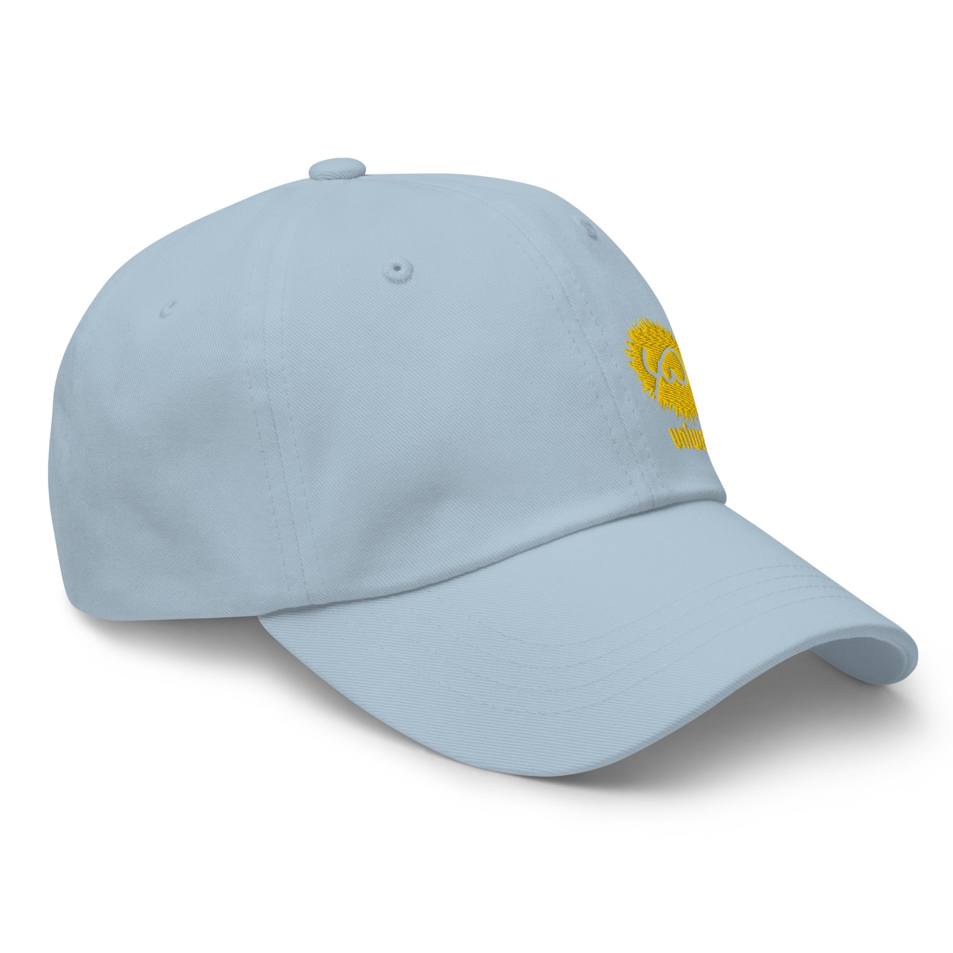 Blue Cap- Front Design with an Yellow Embroidery of Uniwari Logo